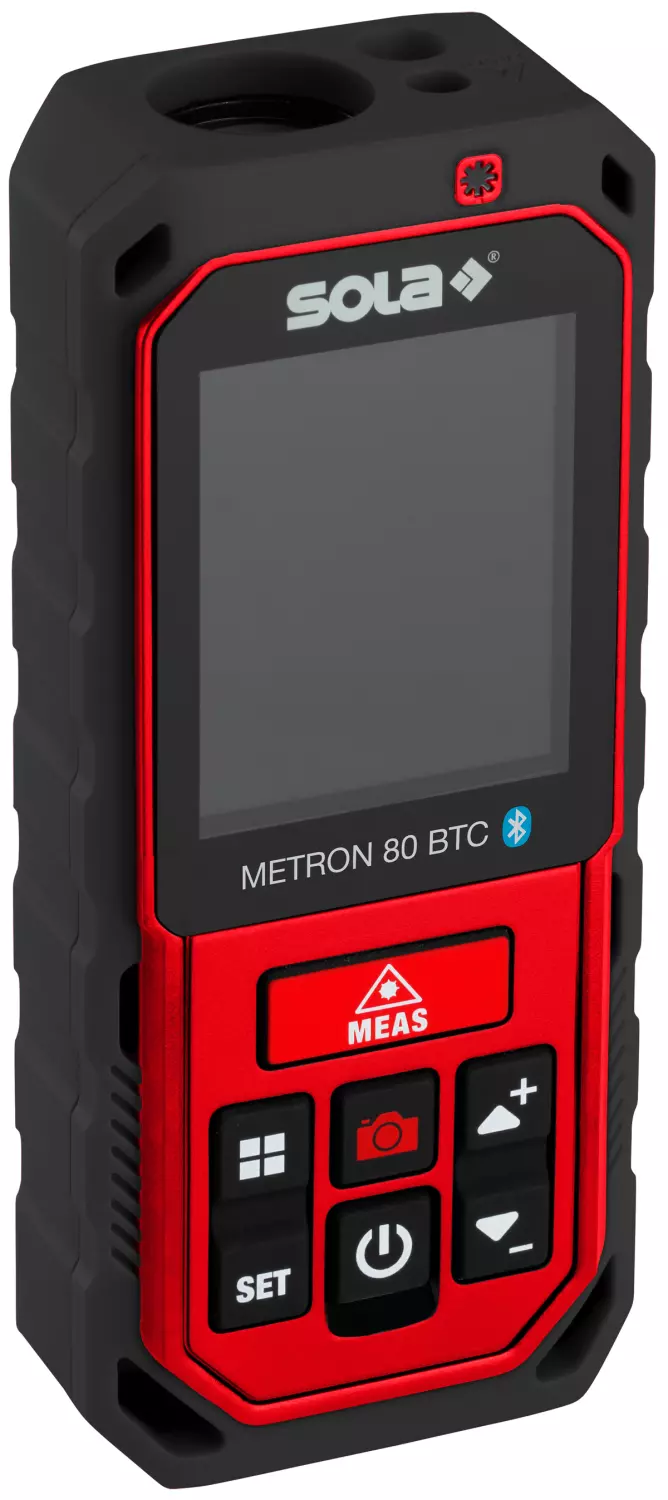 Sola METRON 80 BTC Laser Afstandsmeter In Tas - Bluetooth - 80m thumbnail 3