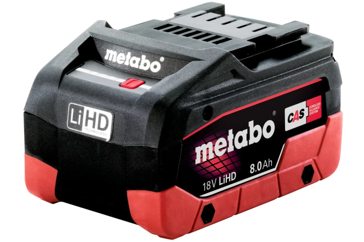 Metabo 625369000 LiHD Accu-pack 18 V - 8.0 Ah