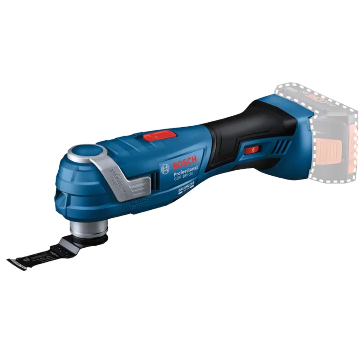 Bosch GOP 18V-34 18V Accu Multitool Body Incl. Accessoireset In L-Boxx thumbnail 2