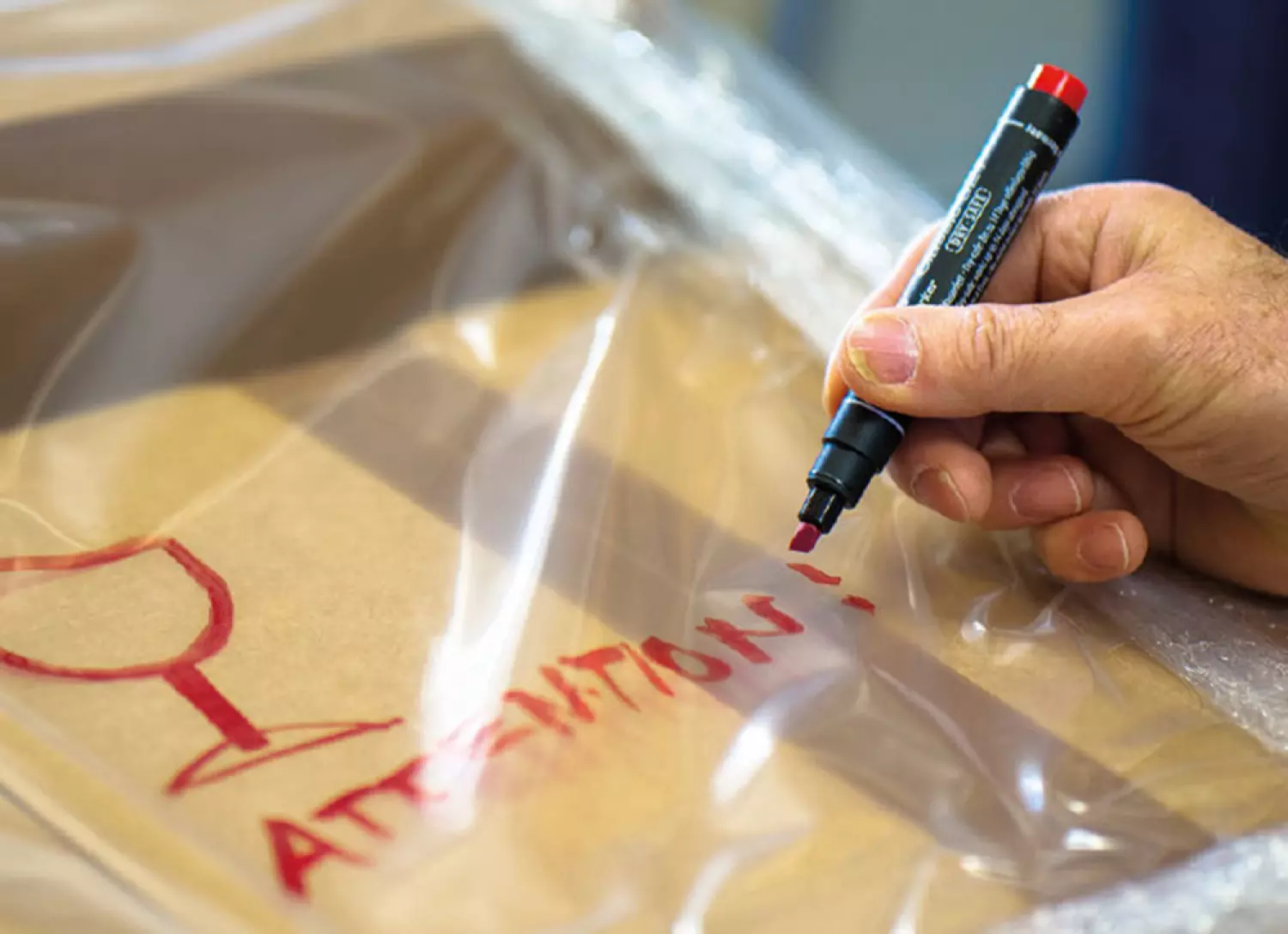 Pica 520/46-10 Permanent Marker - Rond - Zwart - 1-4mm (10st) thumbnail 3