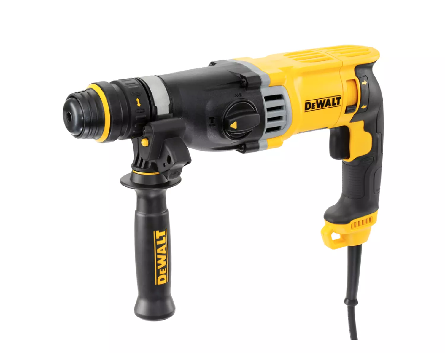 DeWALT D25144K SDS-plus Combihamer Incl. Snelspanboorkop In Koffer - 900W - 3J thumbnail 2