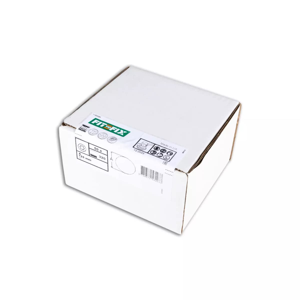 Fit-to-Fix Schuurschijf - P320 - Rond 125mm (50st) thumbnail 2