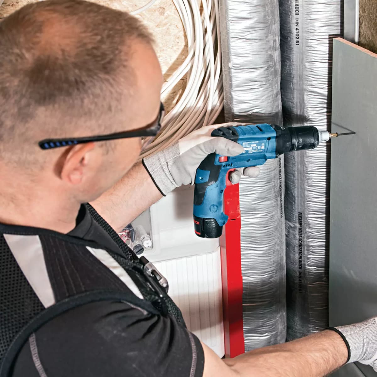 Bosch GTB 12V-11 TE 12V Li-Ion Accu Gipsschroefmachine Body - Koolborstelloos thumbnail 2