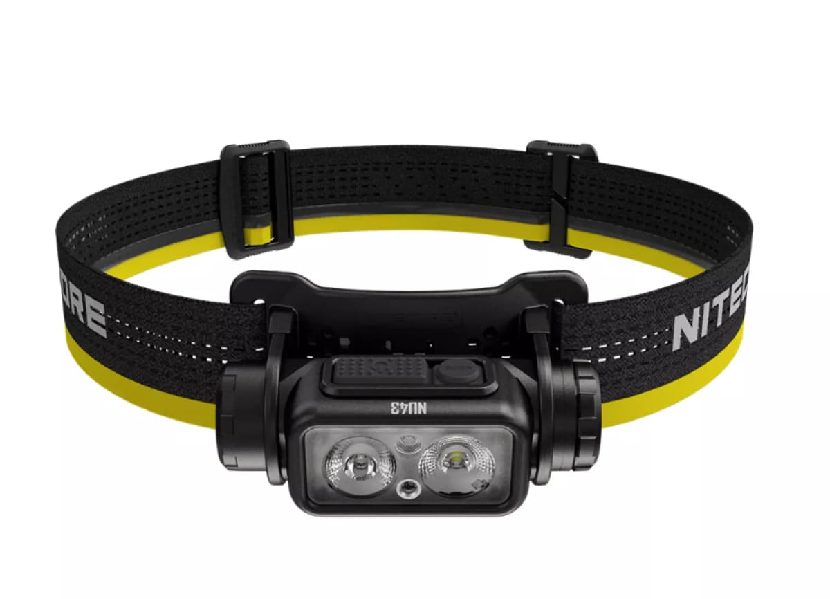 Nitecore NU43 Hoofdlamp - Oplaadbaar - 1400Lm - IP68