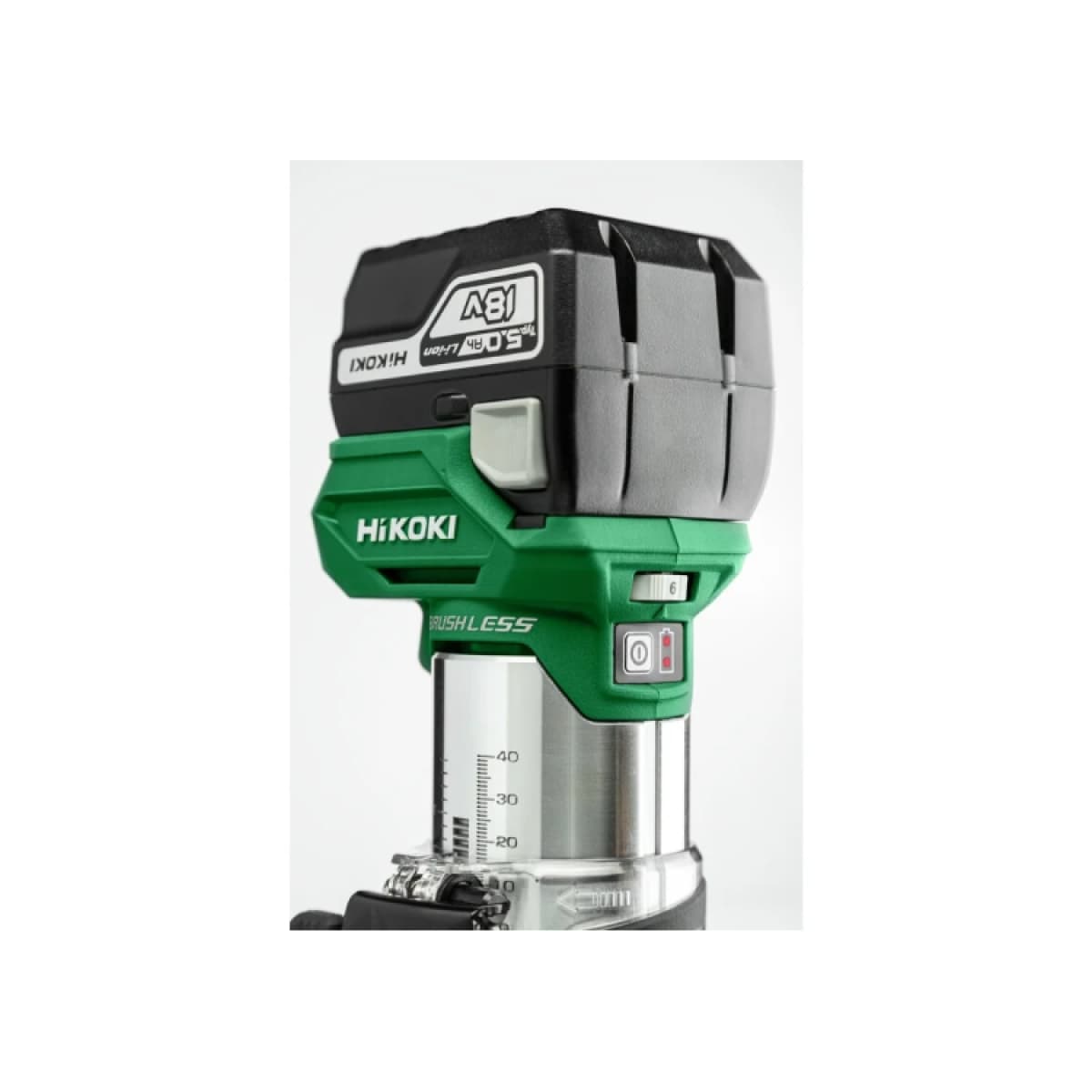 HiKOKI M1808DAW2Z Accu Kantenfreesmachine - 18 V / Excl. Accu's En Lader / HSC III thumbnail 4