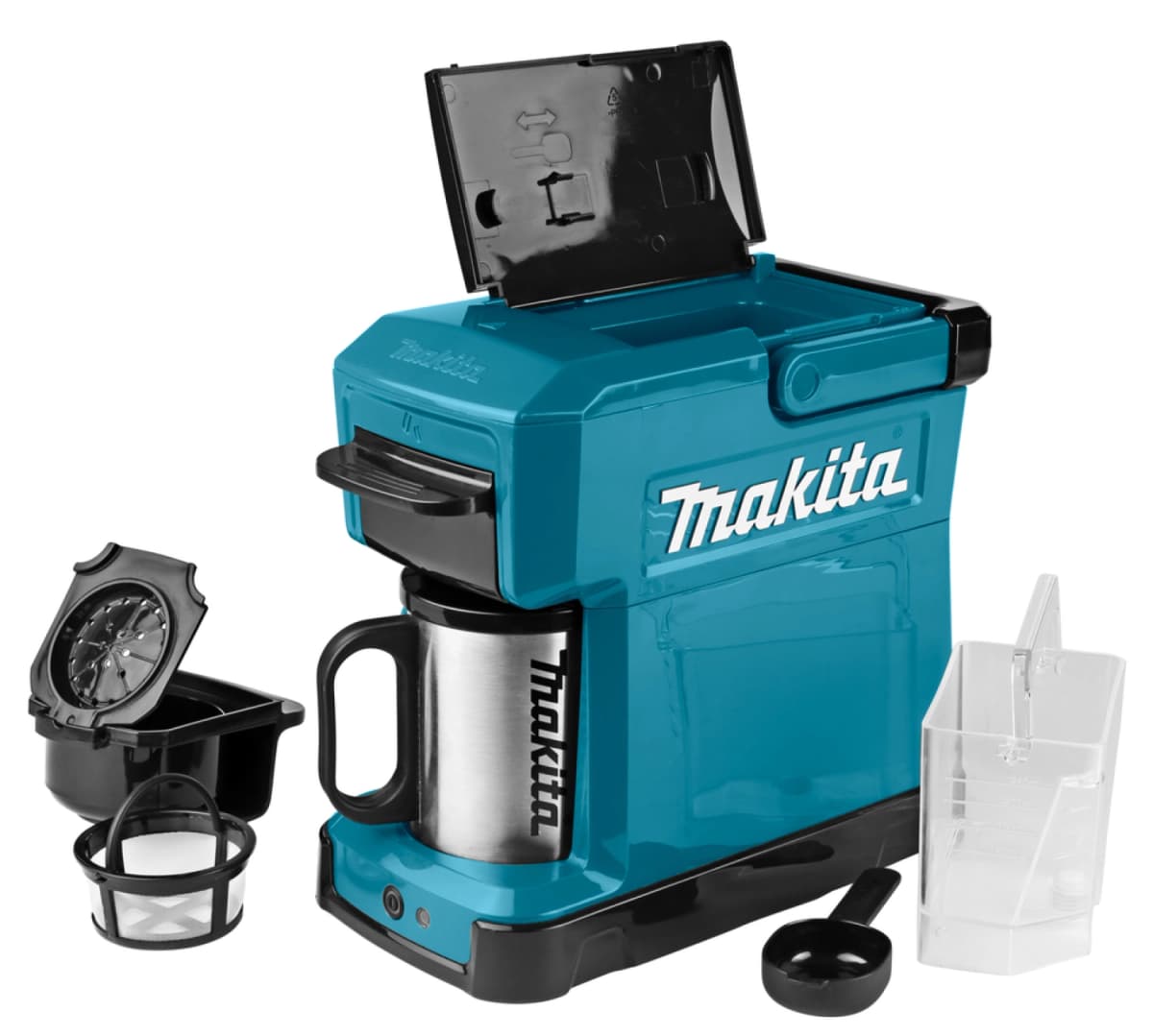 Makita DCM501Z 18V Li-Ion Accu Koffiezetapparaat Body Inclusief Mok thumbnail 2