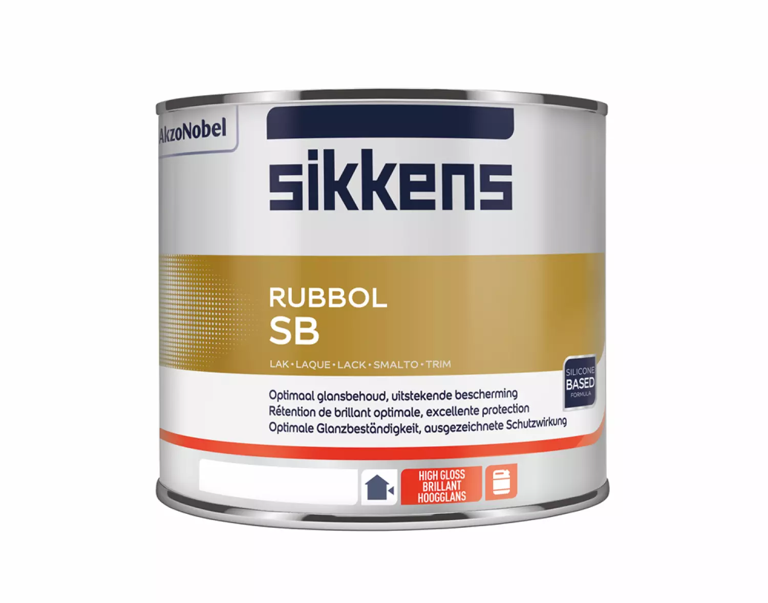 Sikkens Rubbol SB - Op Kleur Gemengd - 0,5L - Lak