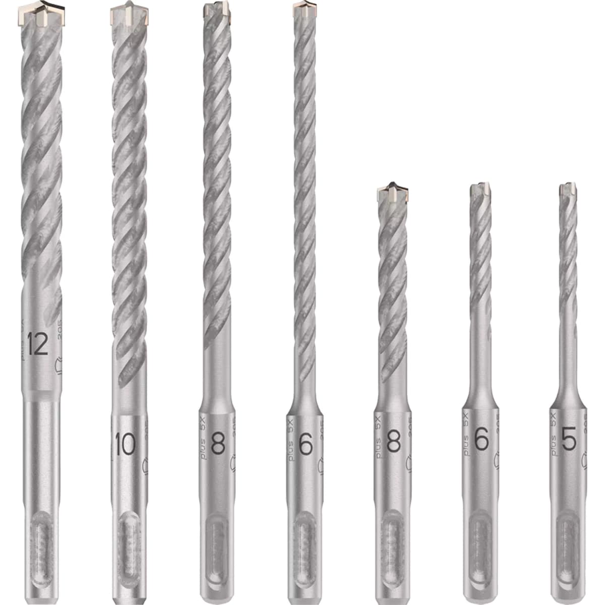 Bosch 2608707246 7-delige PRO SDS Plus-5X Hamerboorset