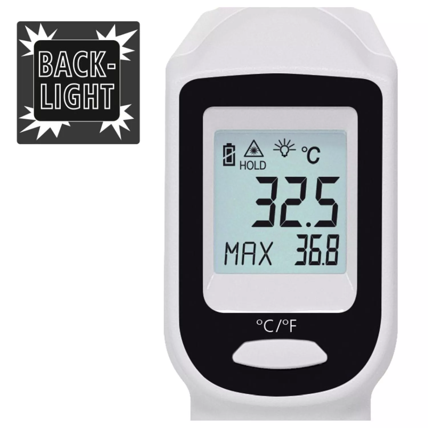 Laserliner ThermoSpot One Infrarood Thermometer Met Laser thumbnail 2