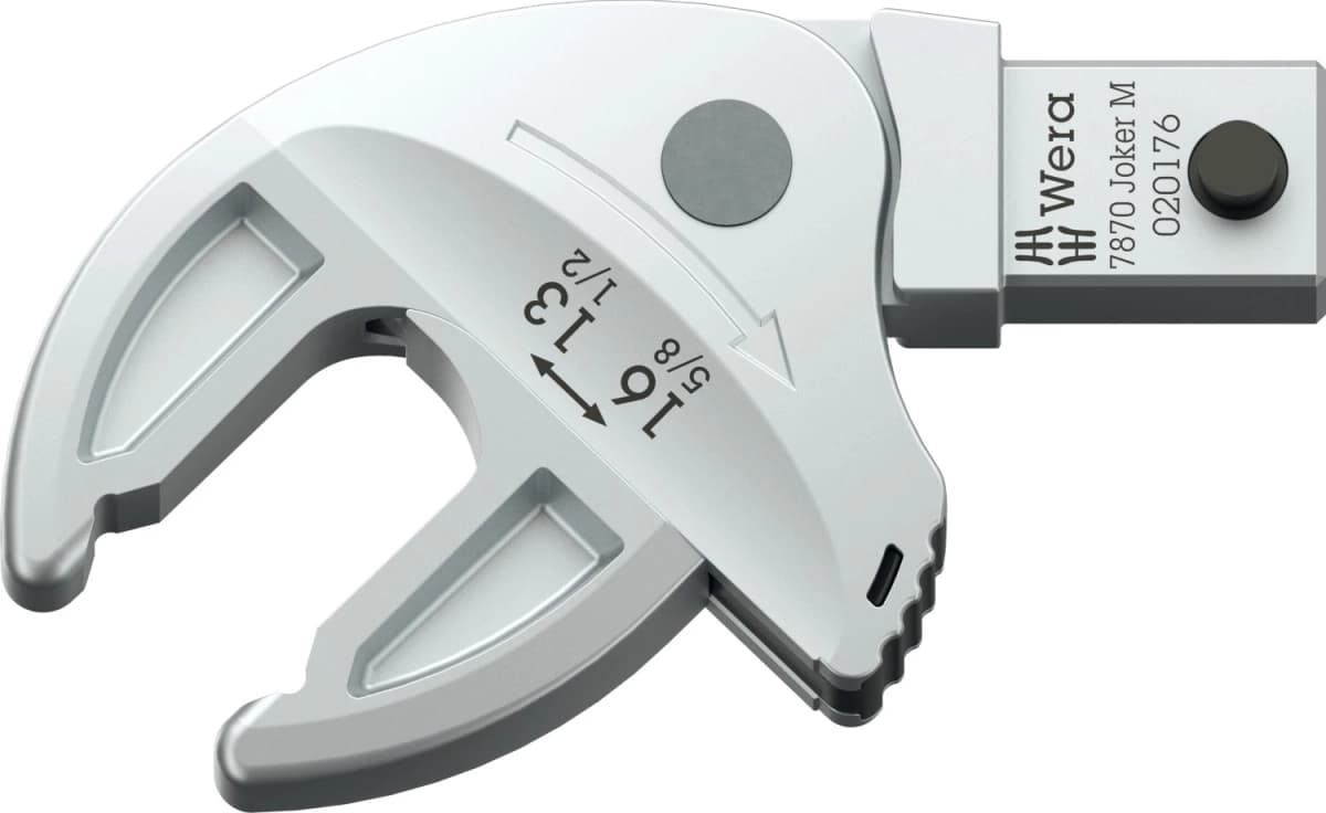 Wera 05020176001 7870 Joker M Zelfinstellende Insteek-steeksleutel Voor Sleutelmaat 13-16mm - 9x12mm