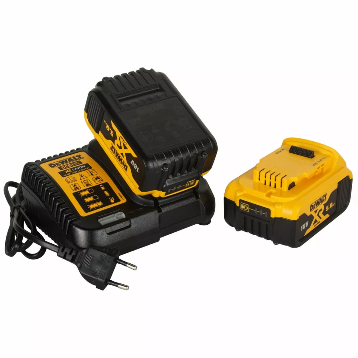 DeWALT DCD996P2 18V Li-ion XR Accu Boor-/schroefmachine Set (2x 5.0Ah) In TSTAK - Koolborstelloos thumbnail 2