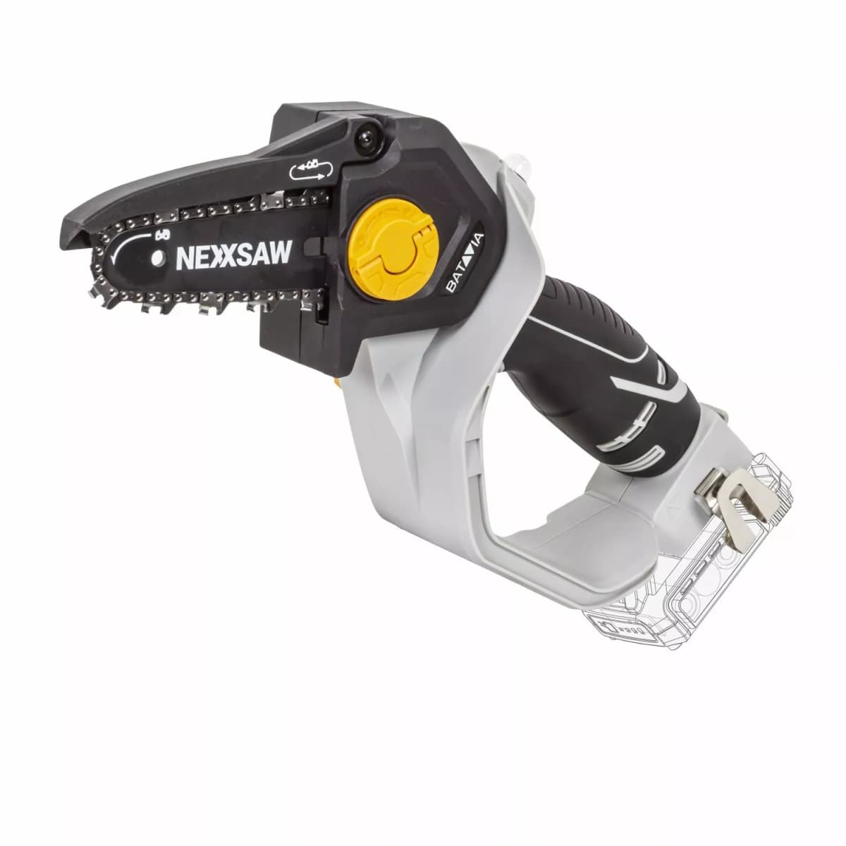 Batavia 7064270 Nexxsaw V3.1 Maxxpack 18V Li-Ion Accu Mini Kettingzaag Body - 15cm