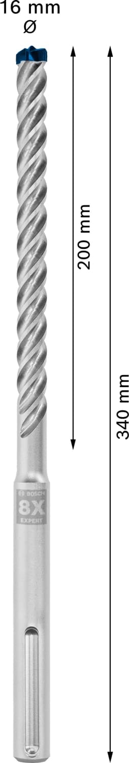 Bosch 2608900214 EXPERT Hamerboor SDS Max-8X - 16x200x340mm thumbnail 4