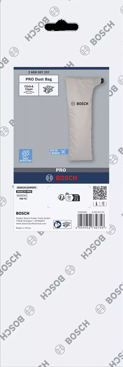 Bosch PRO 2608001231 Click And Clean Stofzak thumbnail 2