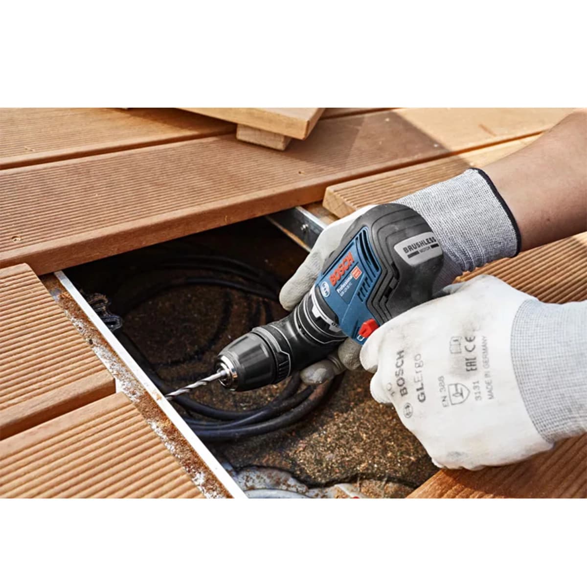 Bosch GSR 12V-35 FC 12V Li-Ion Accu Schroefboormachine Set (2x 3.0Ah Accu) In L-Boxx Incl. 4 Opzetstukken - Koolborstelloos thumbnail 4