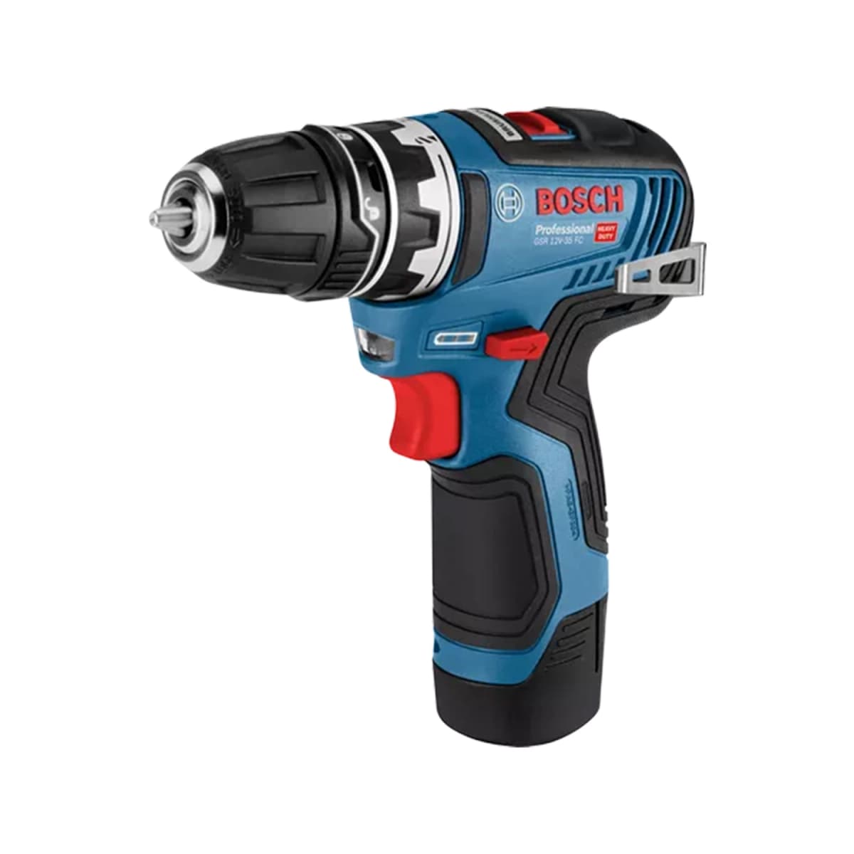 Bosch GSR 12V-35 FC 12V Li-Ion Accu Schroefboormachine Set (2x 3.0Ah Accu) In L-Boxx Incl. 4 Opzetstukken - Koolborstelloos thumbnail 2