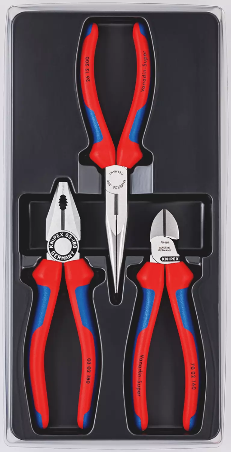 Knipex 00 20 11 3-delige Montage Tangenset thumbnail 2