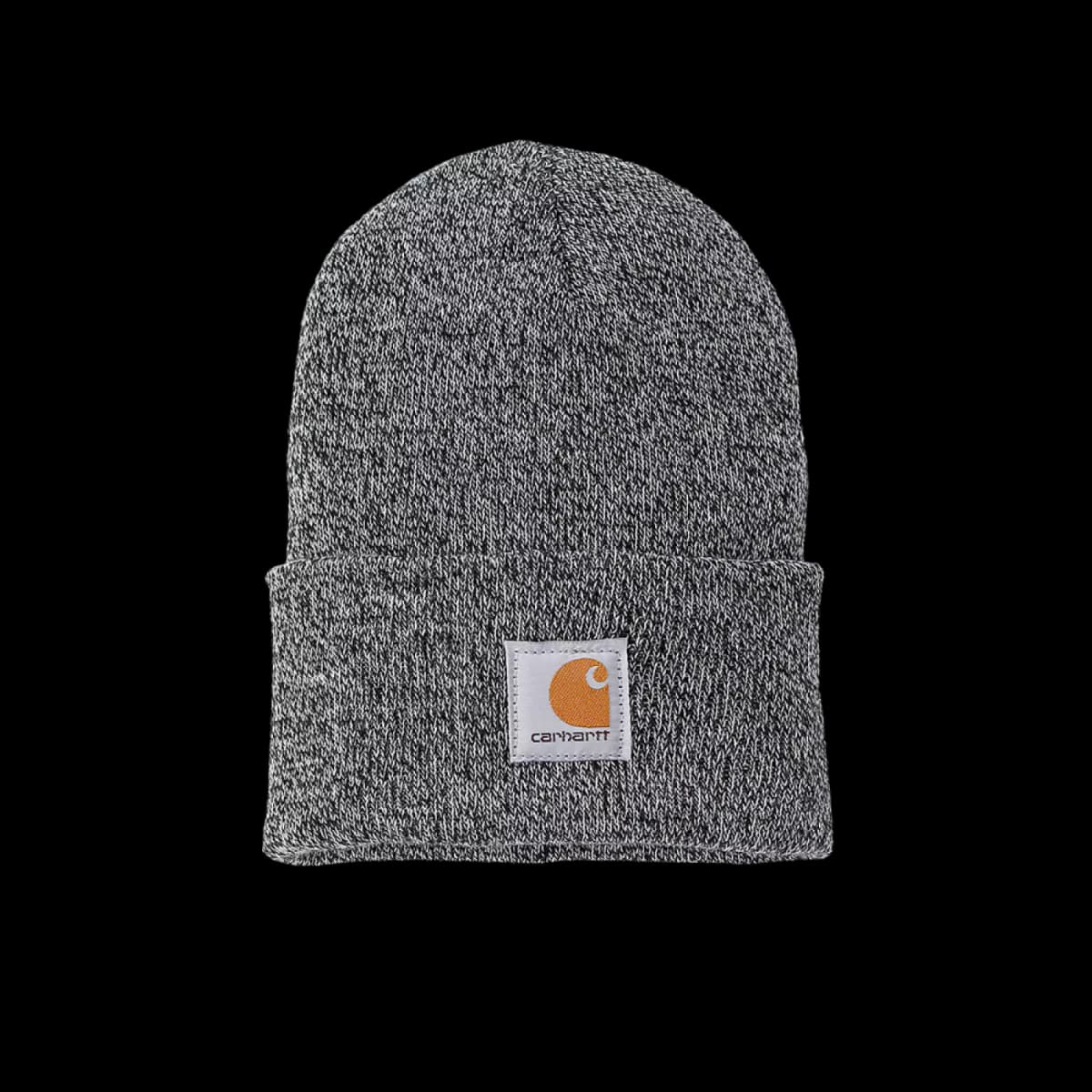 Carhartt Knit Cuffed Beanie Black/White - One Size