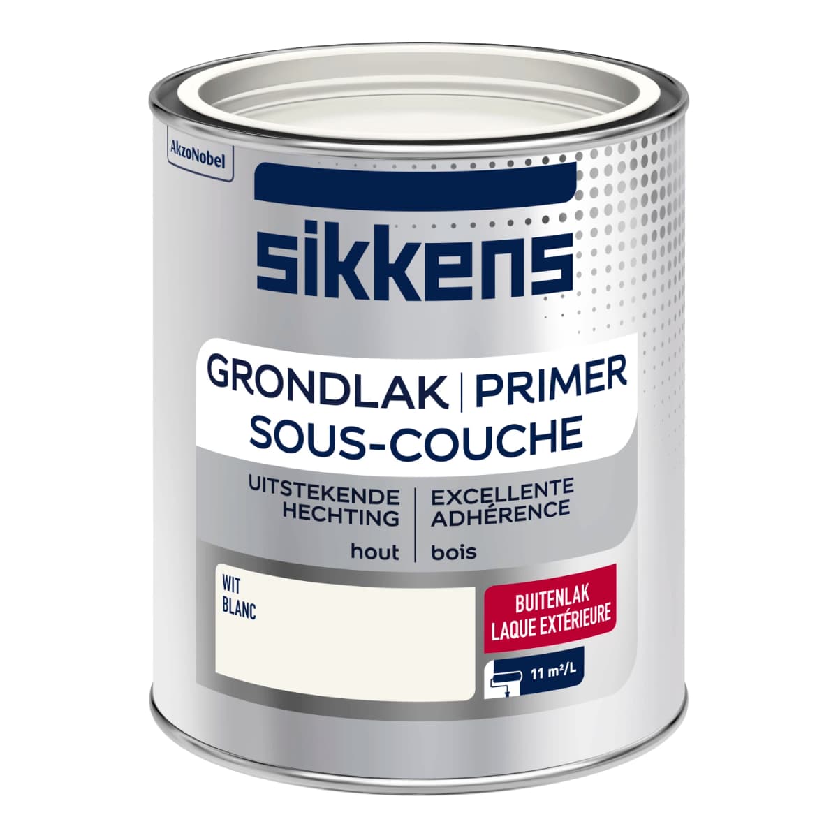 Sikkens Grondlak - Wit - 0,75L