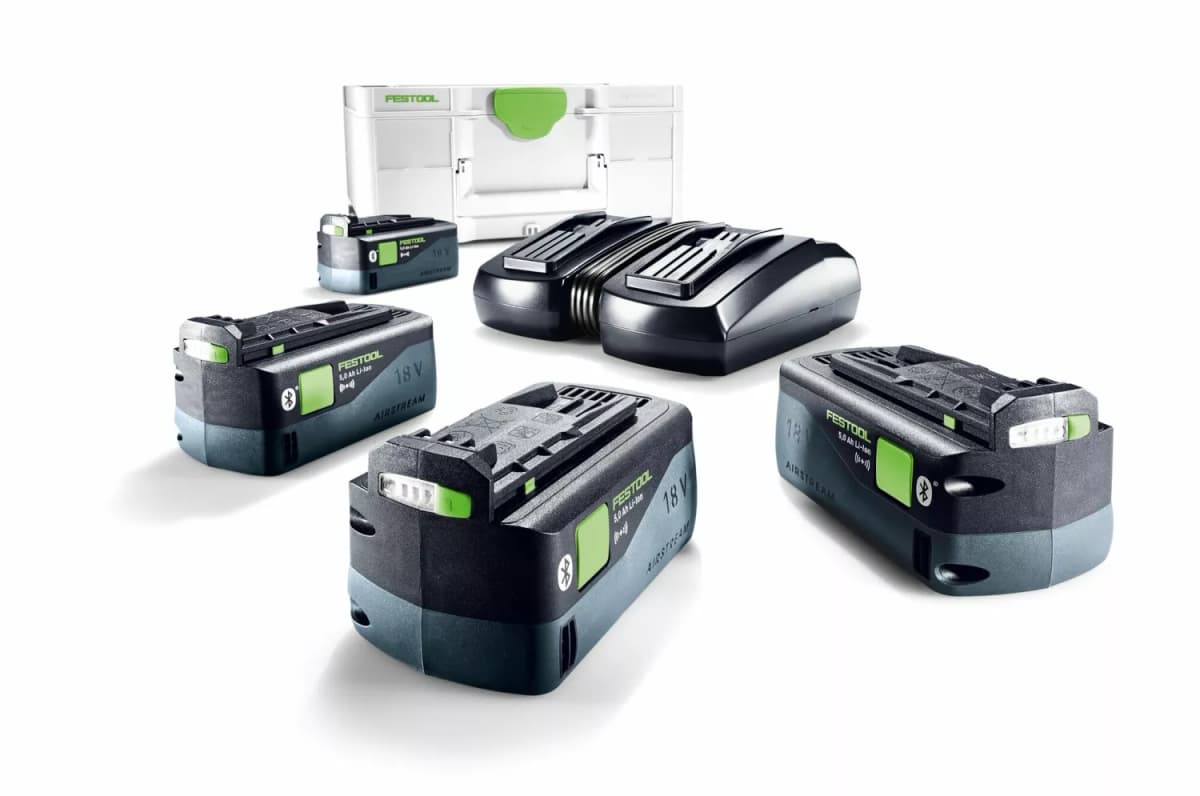 Festool SYS 18V 4x5,0/TCL 6 DUO Energieset In Systainer