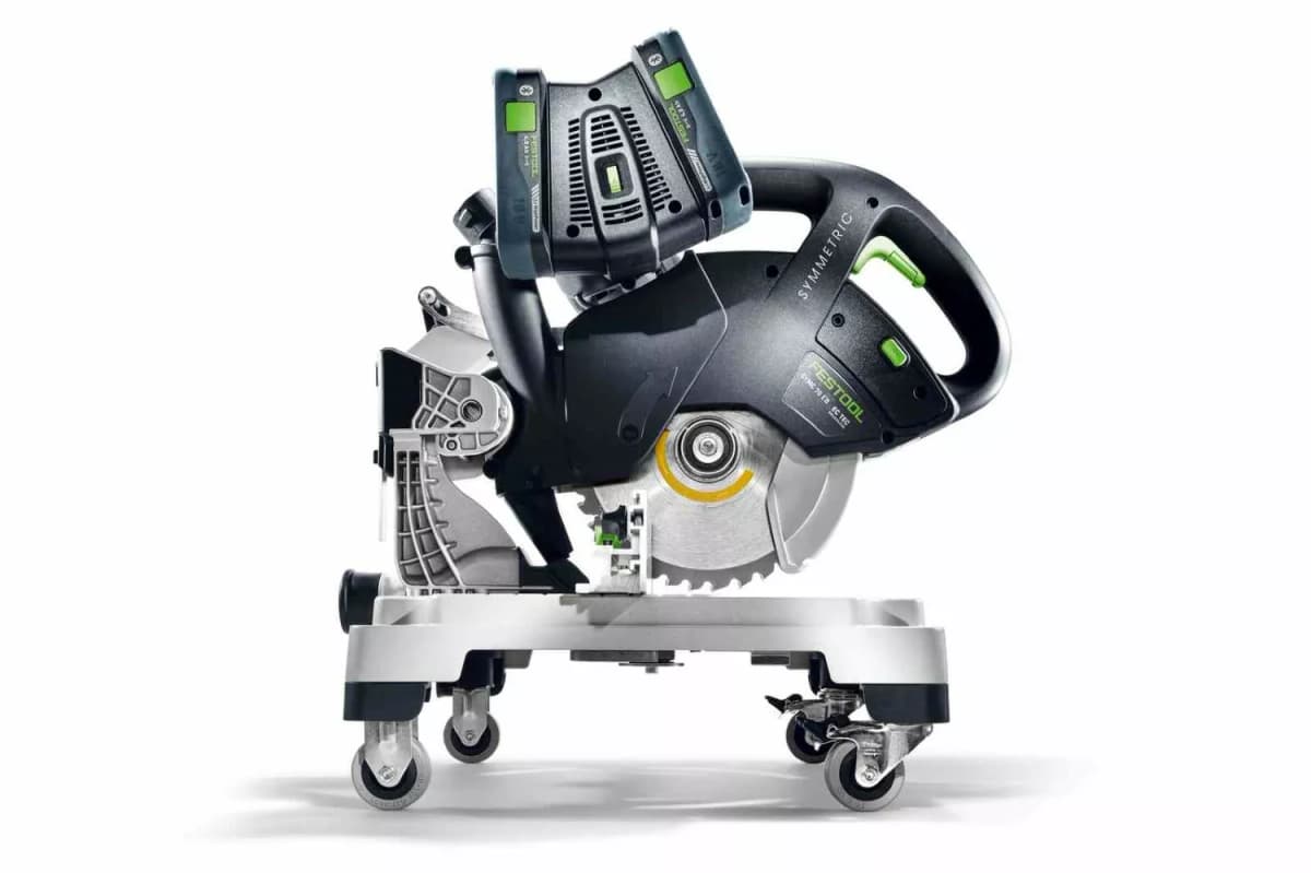 Festool SYMC 70 4,0 EBI-Plus SYMMETRIC 2x18V Accu-plintenzaag Set (2x 4.0Ah Accu) thumbnail 3