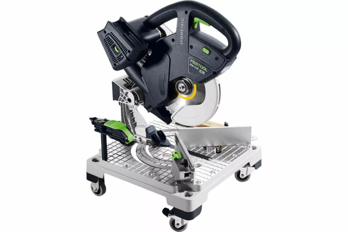 Festool SYMC 70 4,0 EBI-Plus SYMMETRIC 2x18V Accu-plintenzaag Set (2x 4.0Ah Accu) thumbnail 2