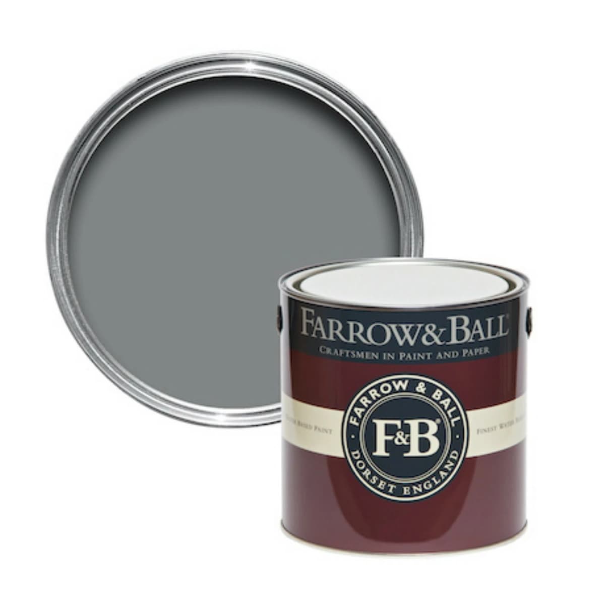 Farrow&Ball Exterior Eggshell Plummett No. 272 - 0,75L