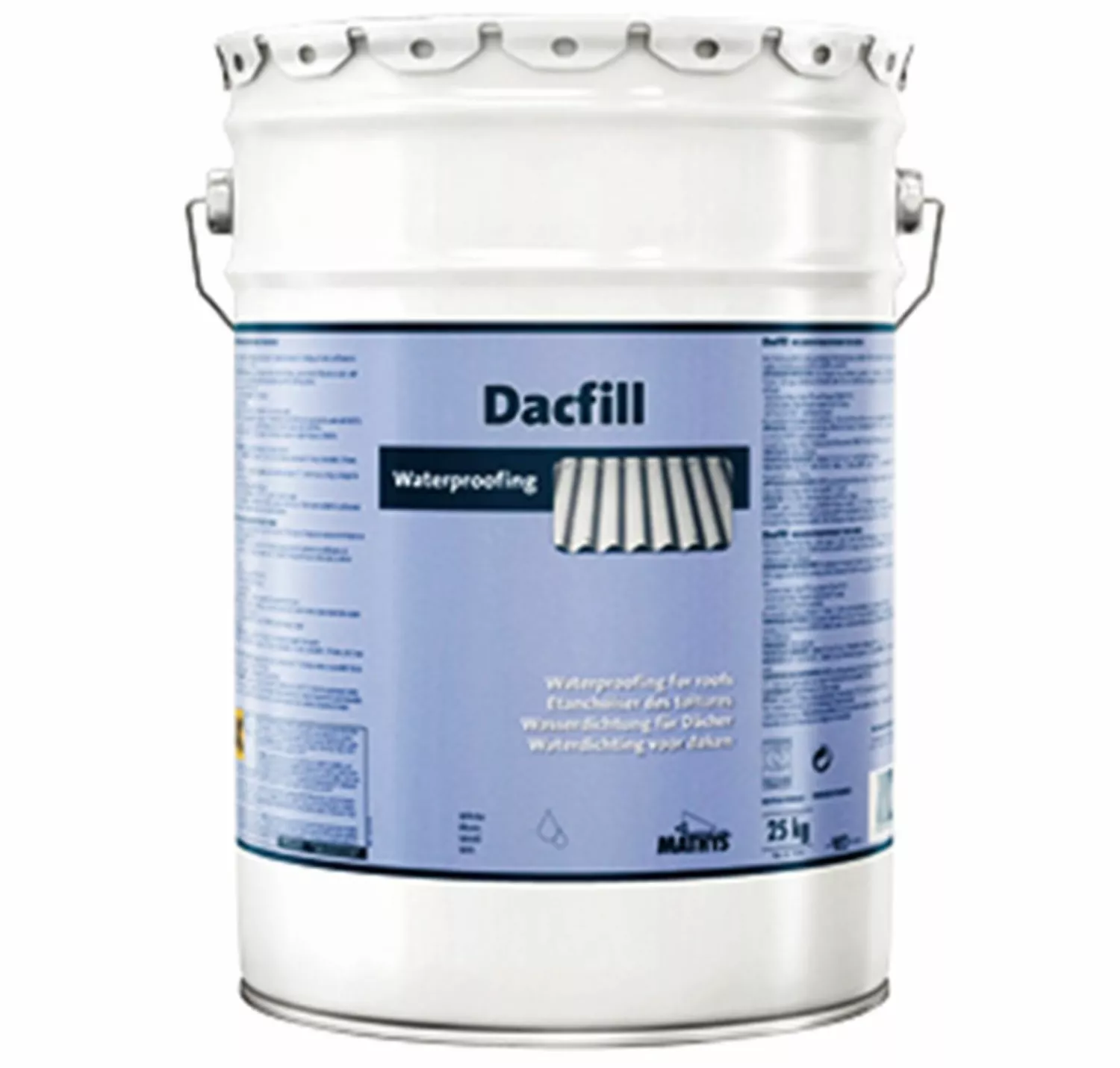 Rust-Oleum Dacfill - Zwart - 1kg