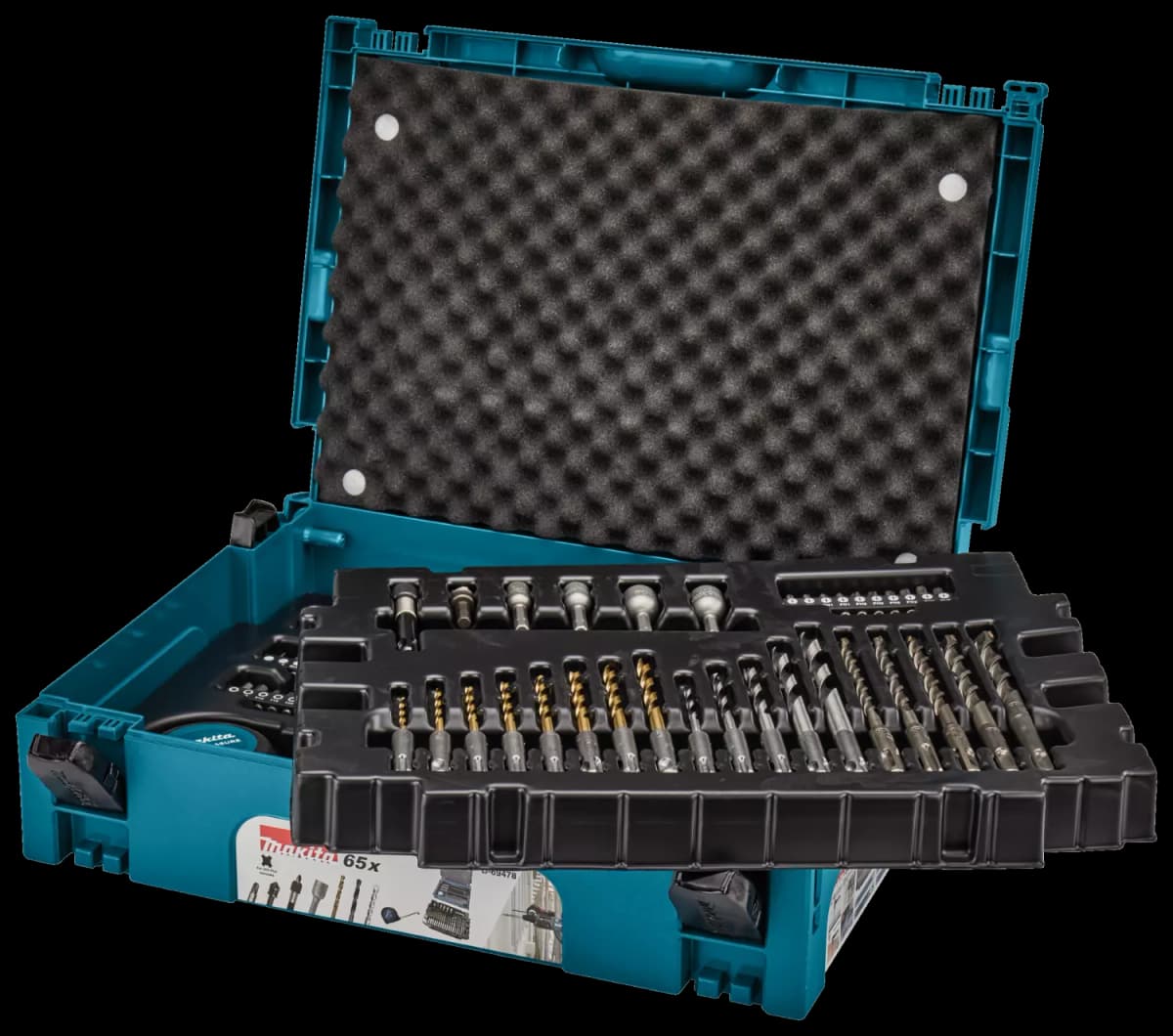 Makita B-69478 65-delige Boor-/schroefbitset In Mbox - SDS-Plus thumbnail 4