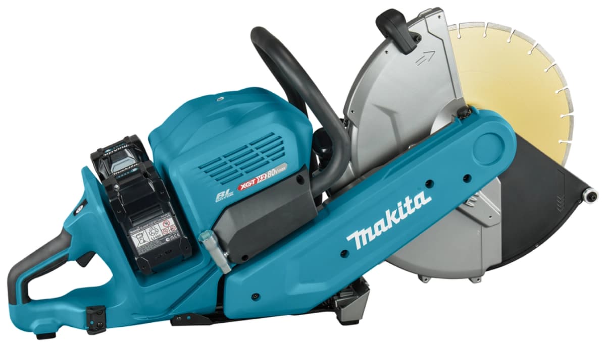 Makita CE002GL402X XGT 2x40 V Max Li-ion Accu Doorslijper Set (4x 8,0Ah) In Doos/Mbox - 355mm thumbnail 2