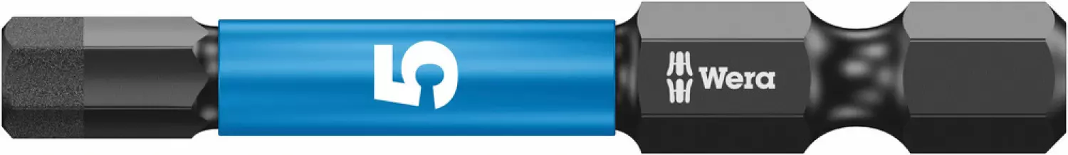 Wera 05057645001 840/4 1/4"Impaktor Inbus Bit - 5.0 X 50mm (5st) thumbnail 2