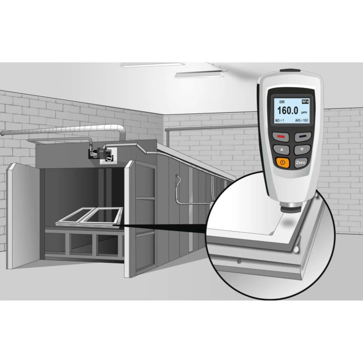 Laserliner CoatingTest-Master Laagdiktemeter In Koffer thumbnail 4