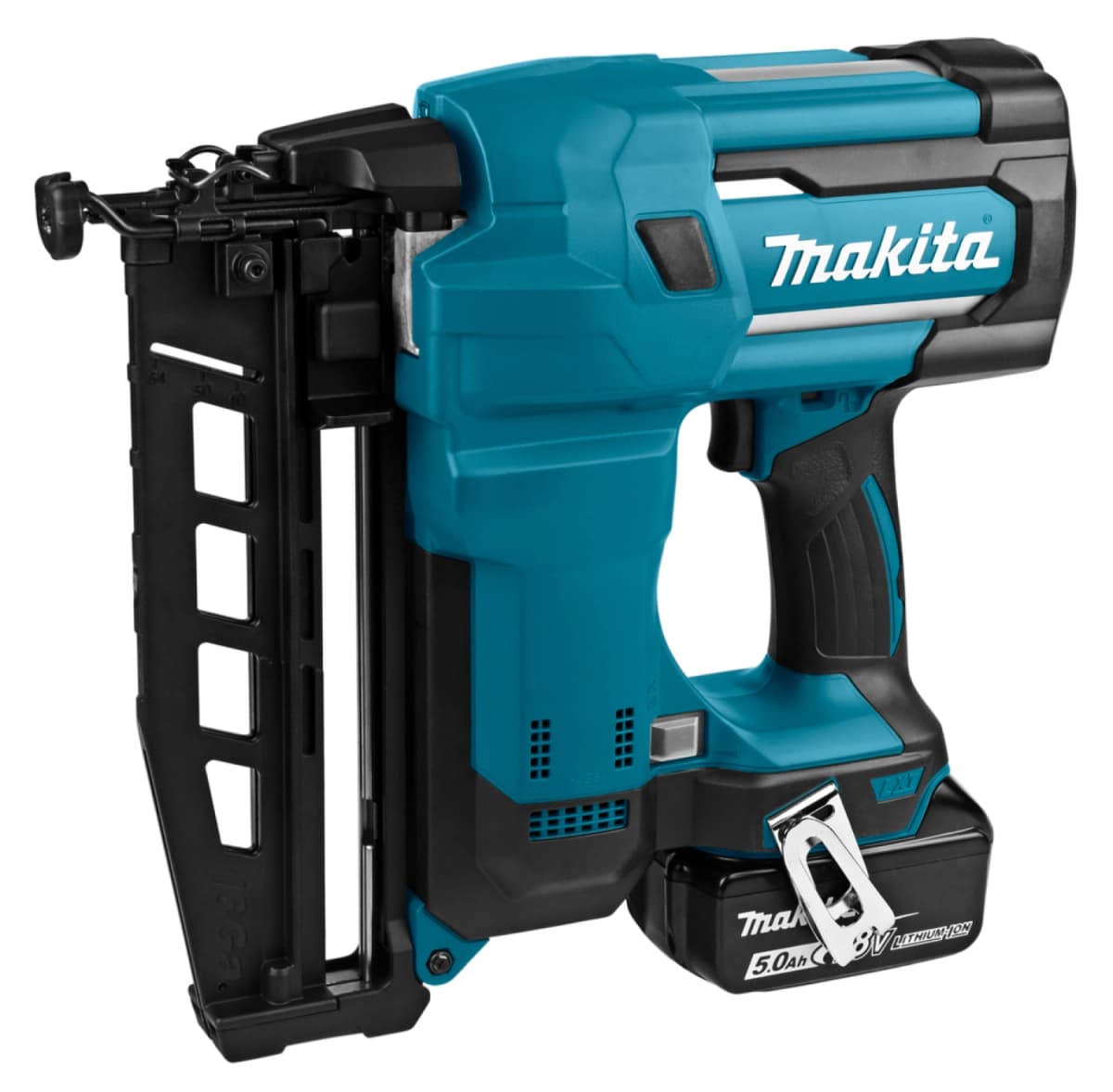 Makita DBN600RTJ 18V Li-Ion Accu Brad Tacker Set (2x 5,0Ah Accu) In Mbox thumbnail 2