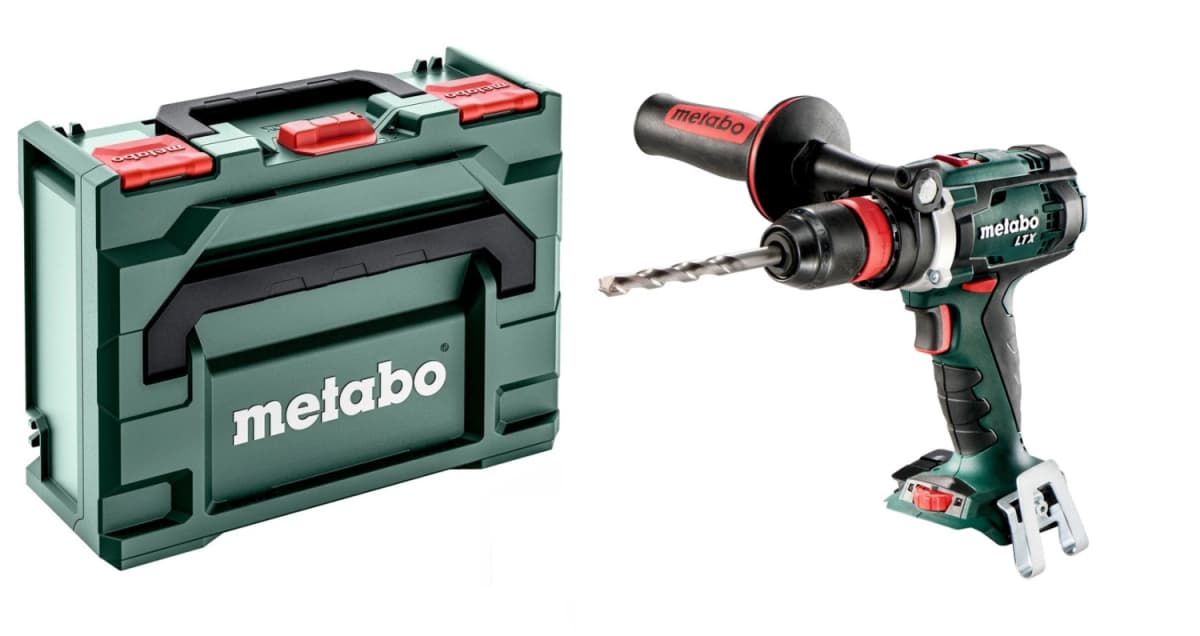 Metabo BS 18 LTX Quick 18V Li-Ion Accu Boor-/schroefmachine Body In MetaBOX