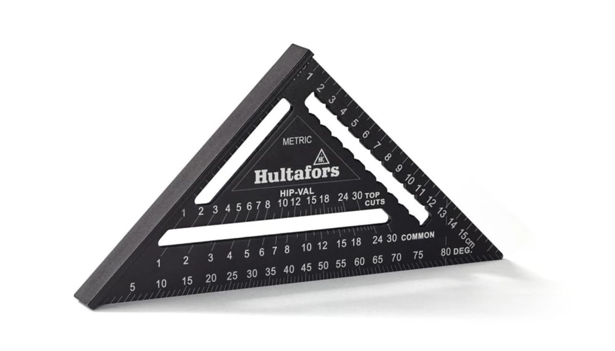 Hultafors LMRS Metric Rafter Square Meetdriehoek - 30 Cm