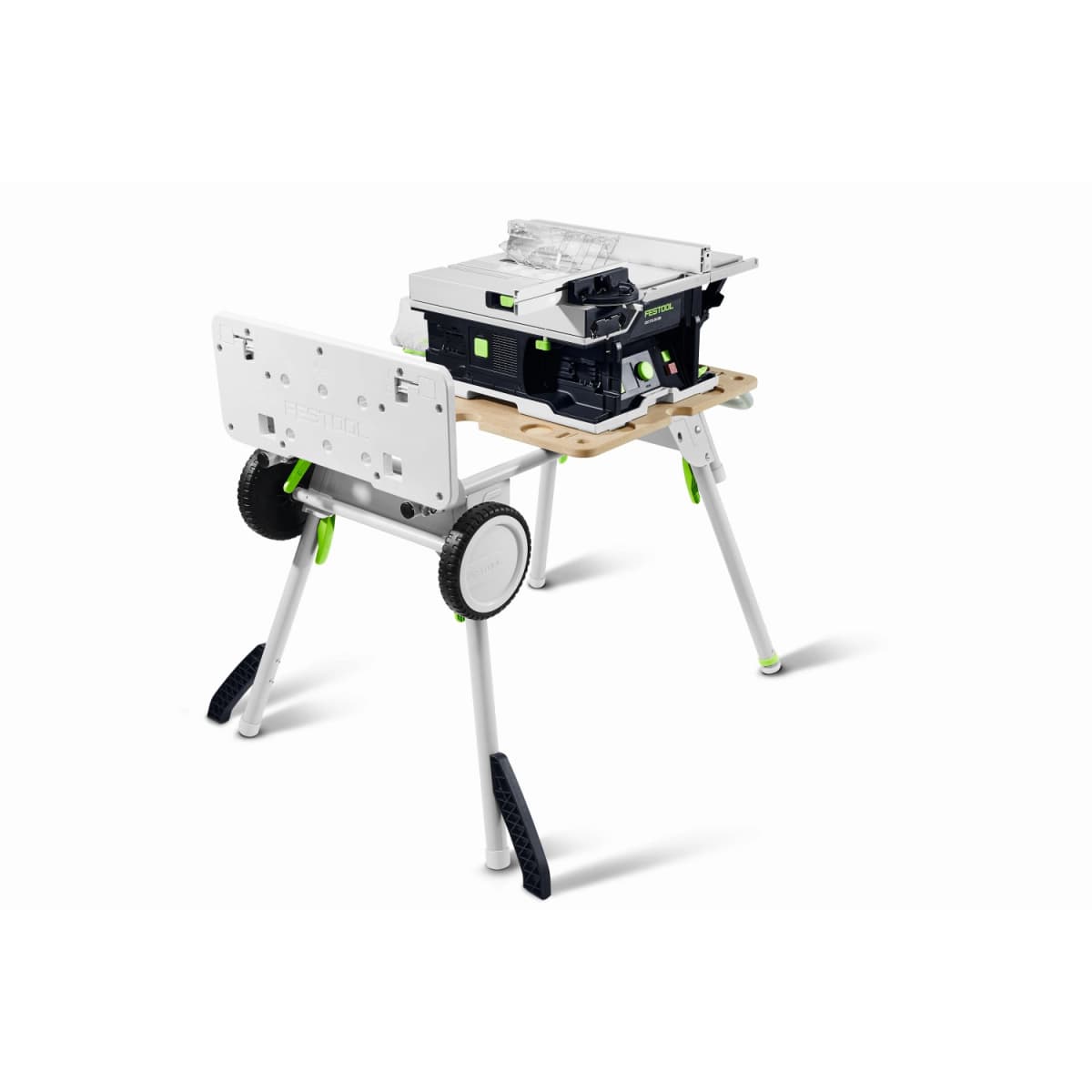 Festool CSC SYS 50 EBI-Basic-Set 36V (2x18V) Accu Tafelcirkelzaag Body Incl. Onderstel En Accessoires - 168mm thumbnail 2