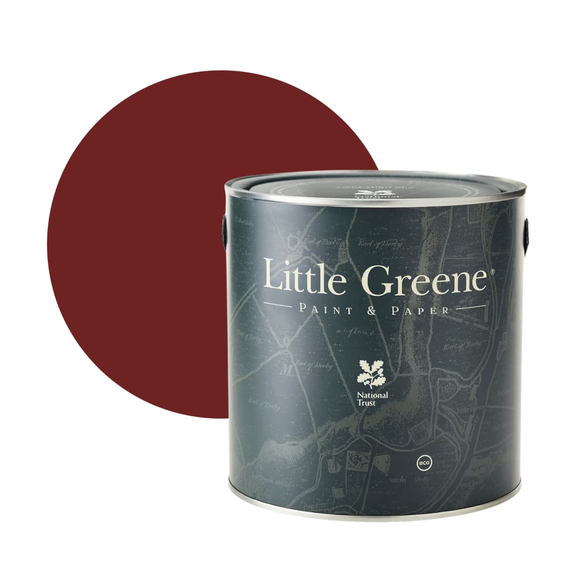 Little Greene Interior Oil Eggshell - Bronze Red No. 15 - 2,5L