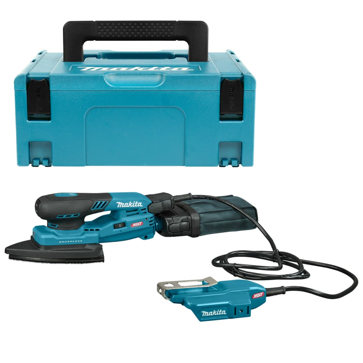 Makita BO006CGZJNL XGT 40V Li-ion Accu Handpalm Deltaschuurmachine In Mbox - 100x150mm