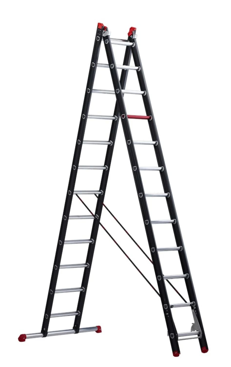 Altrex Mounter ZR 2060 Reformladder - Aluminium - 2 X 12 Sporten - 6,95m - Met Stabiliteitsbalk