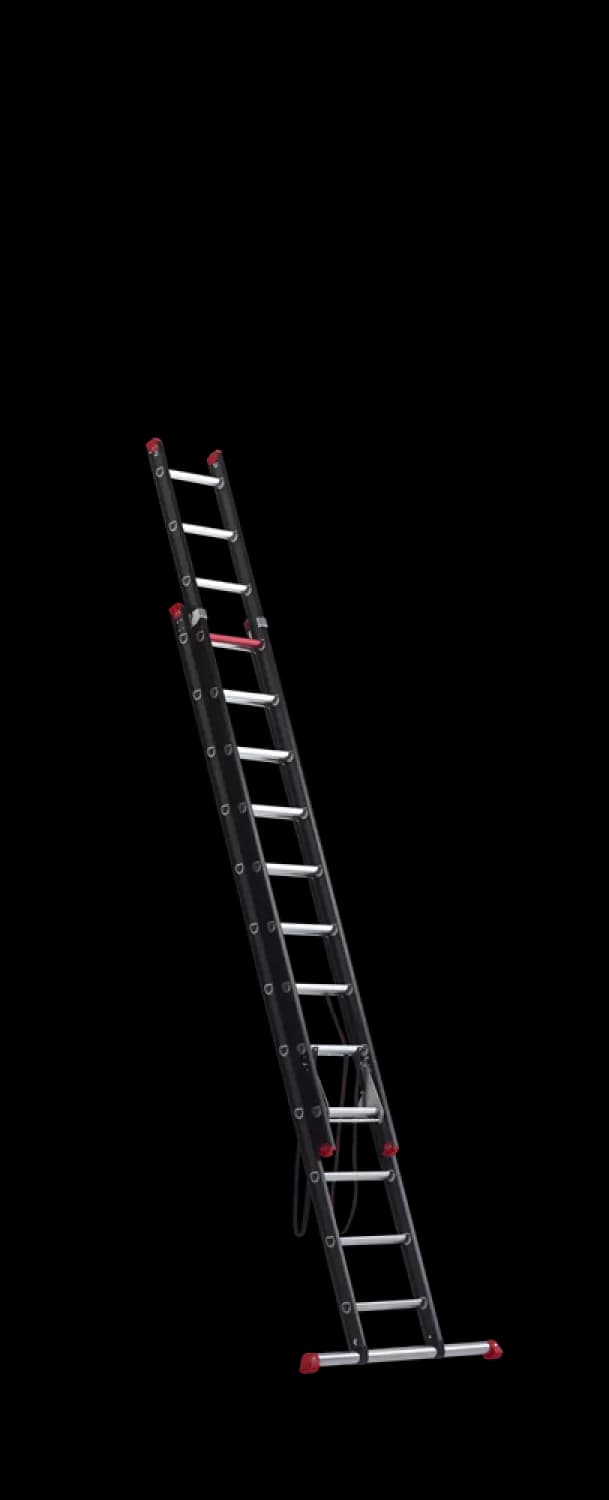 Altrex Mounter ZR 2060 Reformladder - Aluminium - 2 X 12 Sporten - 6,95m - Met Stabiliteitsbalk thumbnail 2