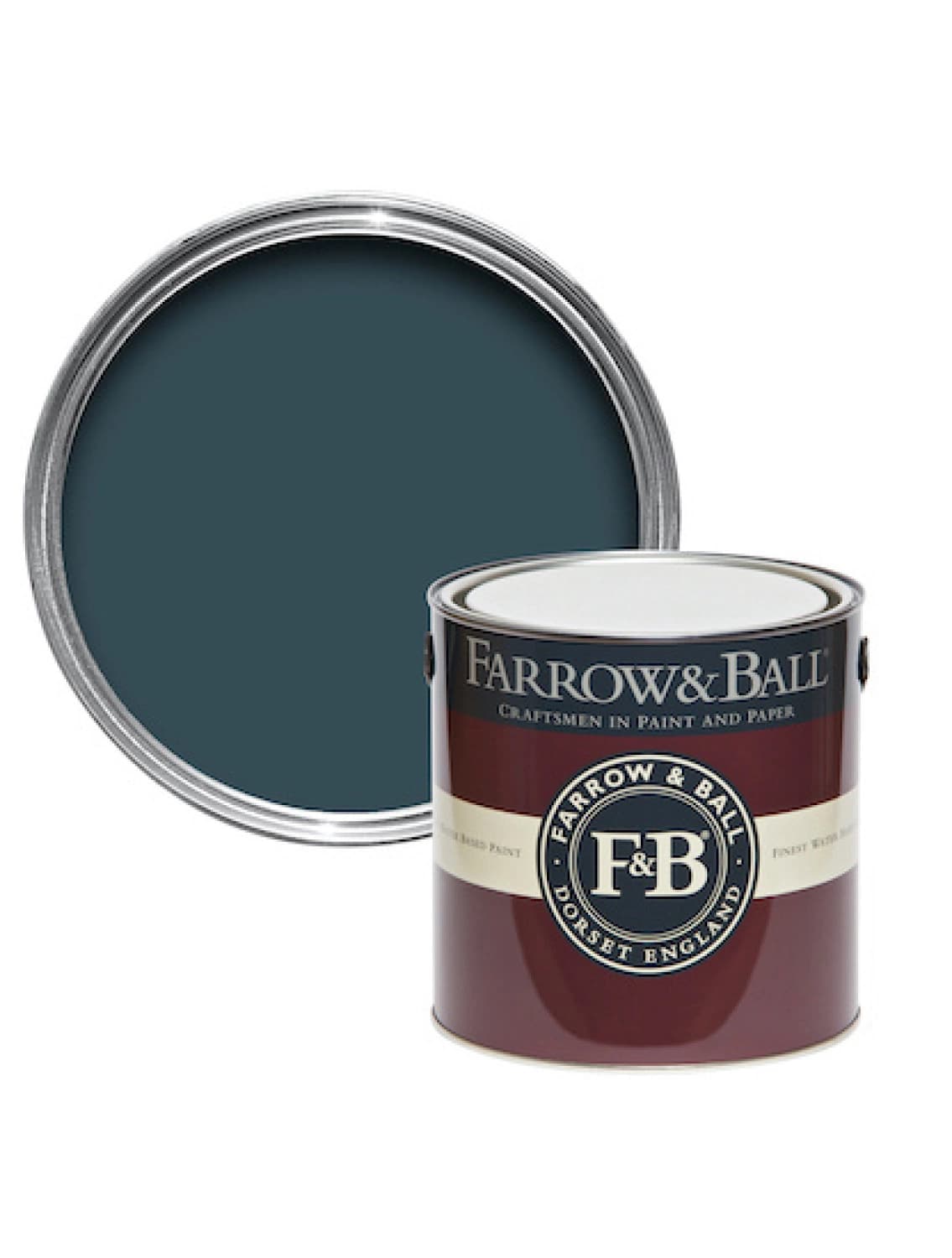Farrow&Ball Modern Eggshell Hague Blue No.30 - 0,75L