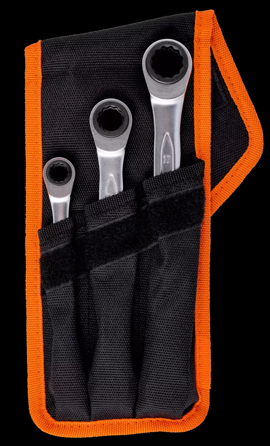 Bahco S4RM/3T 3-delige Ringratelset - 4-in-1 - 8-19mm thumbnail 2