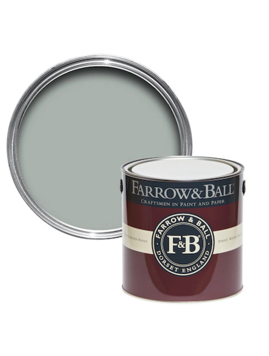 Farrow&Ball Modern Eggshell Light Blue No.22 - 0,75L