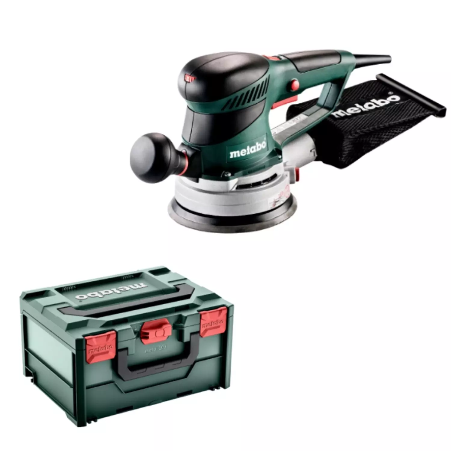 Metabo SXE 450 TurboTec Pro Pack Excentrische Schuurmachine In MetaBox - 350W - 150mm - Variabel