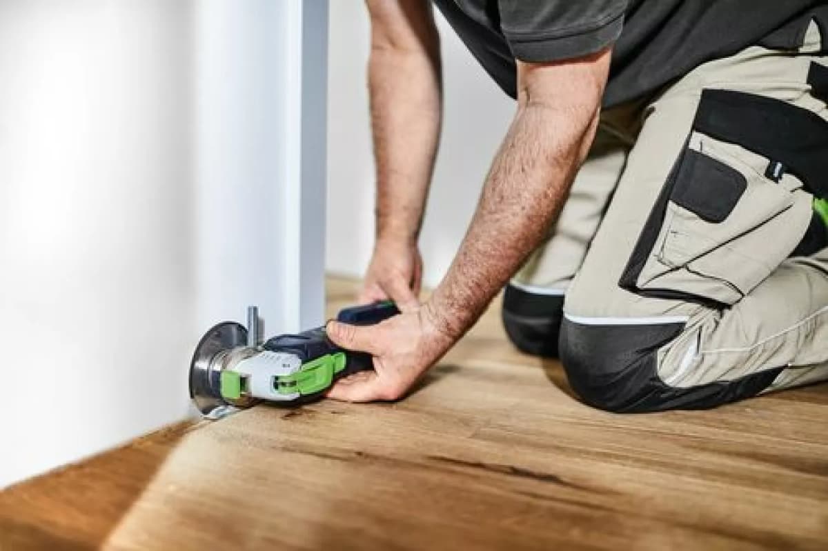 Festool VECTURO OSC 18 E-Basic-Set 18V Li-Ion Accu Oscillerende Multitool Body In Systainer - Koolborstelloos thumbnail 4
