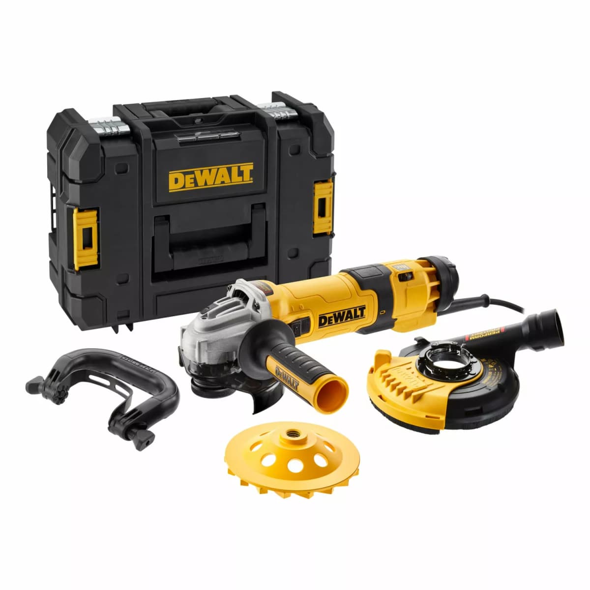 DeWALT DWE4257KT Betonschuurmachine In TSTAK - 1500W - M14 X 125mm
