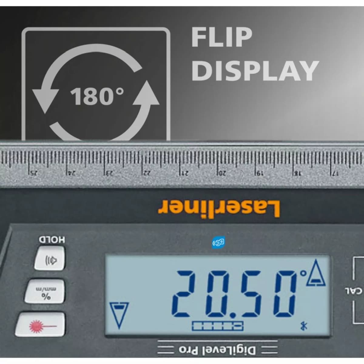 Laserliner DigiLevel Pro 40 Digitale Waterpas - Magnetisch - Bluetooth - 400mm thumbnail 3