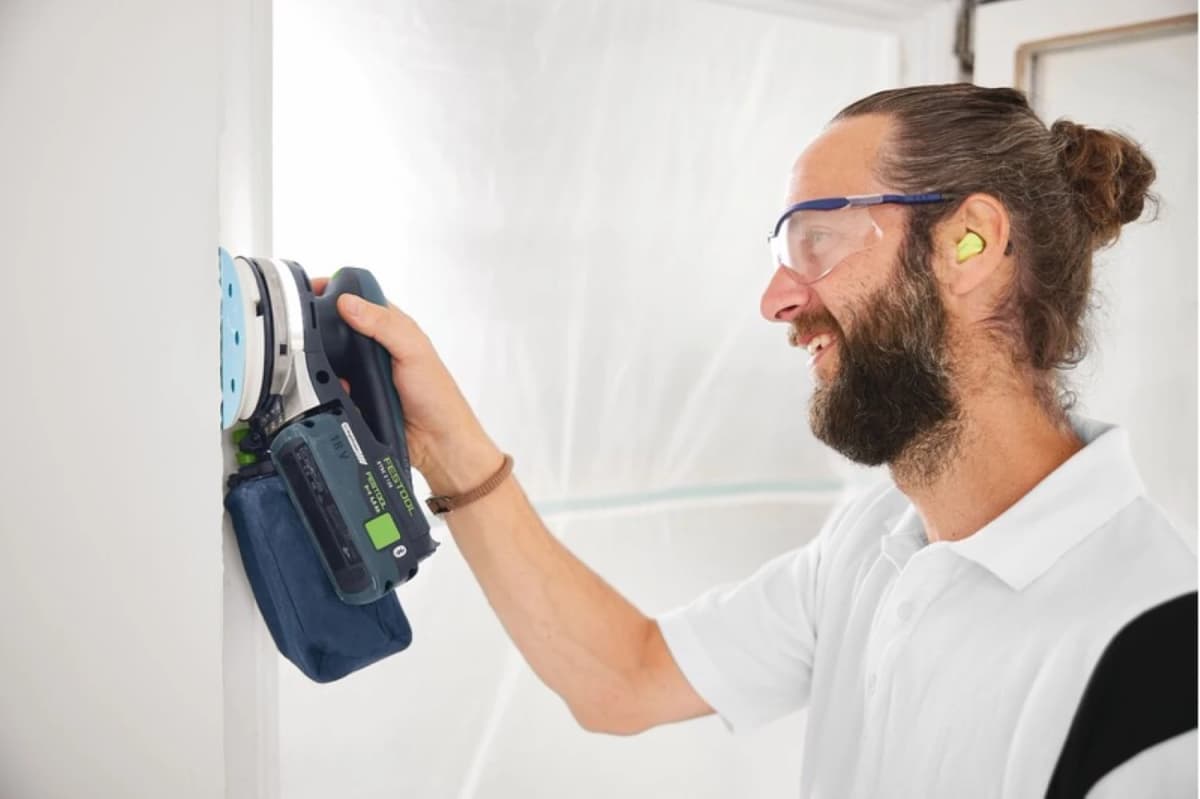 Festool ETSC 2 125 4 I-Plus 18V Accu Excenterschuurmachine Set (2x 4Ah) In Systainer - 125mm thumbnail 3