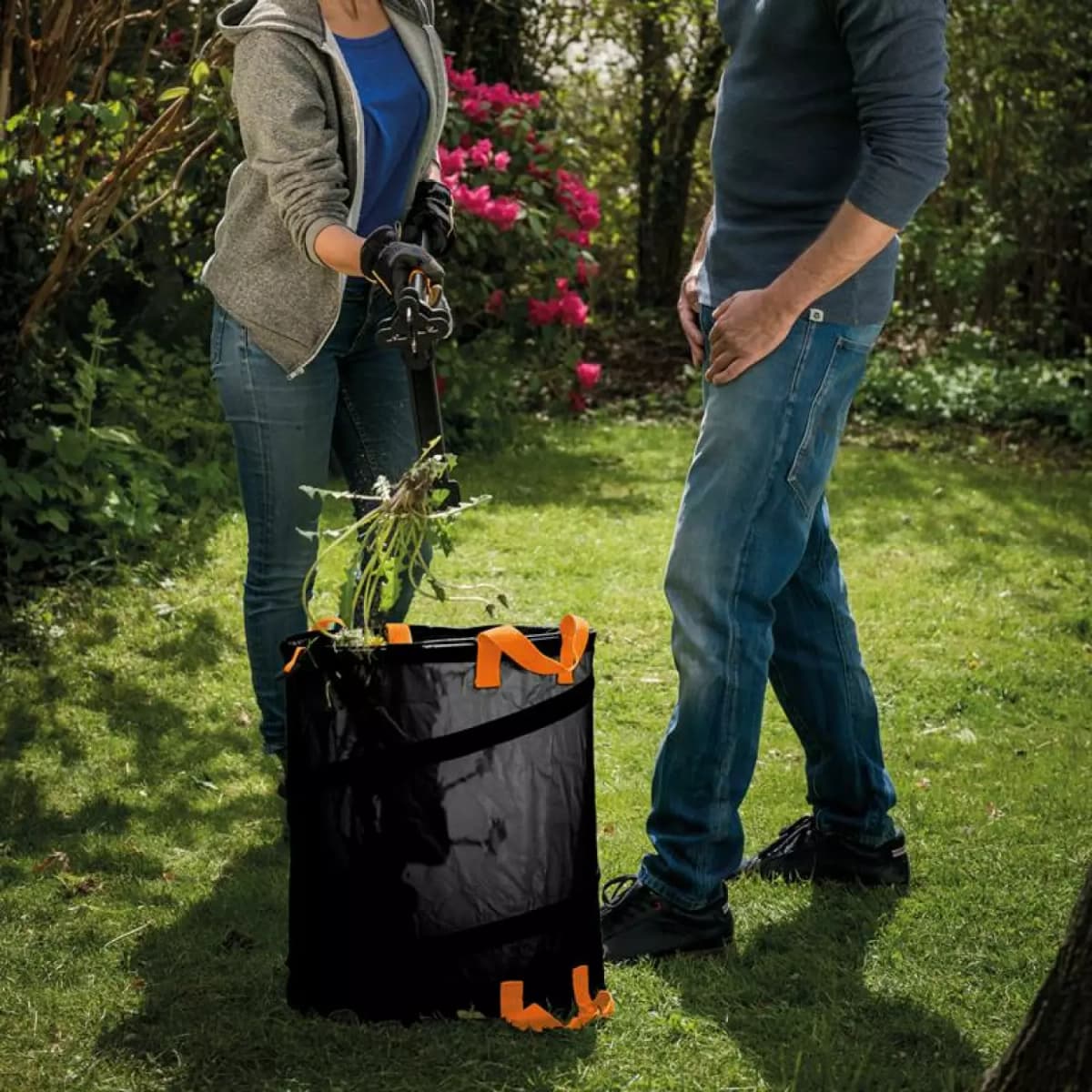 Fiskars 135041 Solid PopUp Tuinafvalzak - 56L thumbnail 2