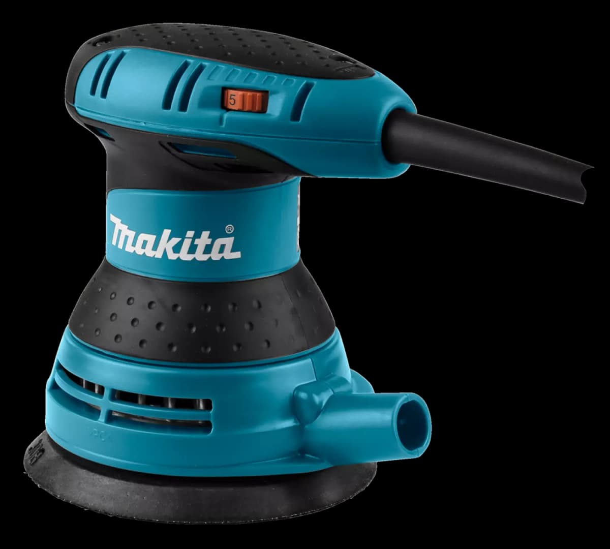 Makita BO5031K Excentrische Schuurmachine In Koffer - 300W - 125mm - Variabel thumbnail 4